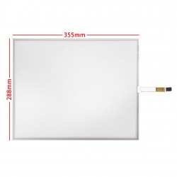 wire Resistive Touch Screen 17 inch تاچ اسکرین مقاومتی