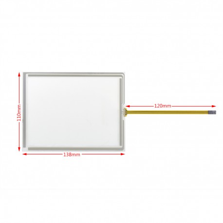 wire Resistive Touch Screen 5.7 inch TP177A تاچ اسکرین مقاومتی
