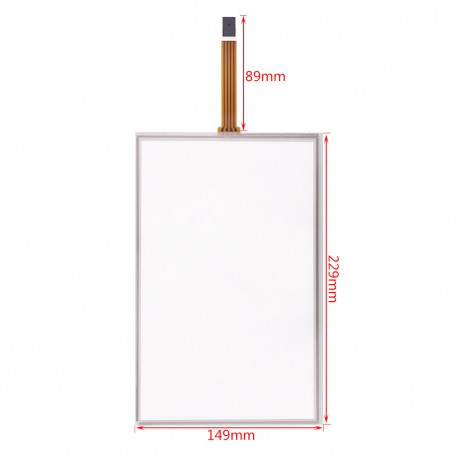 Wire Resistive Touch Panel 10.2 inch تاچ اسکرین مقاومتی
