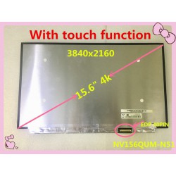 پنل ال سی دی لپ تاپ اسمبلی 4K 3840X2160 NV156QUM-N51 LCD Touch Screen