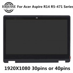 پنل ال سی دی لپ تاپ اسمبلی R5-471 Acer R14 Aspire R5-471t-79yn 14-FHD
