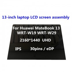 پنل ال سی دی لپ تاپ اسمبلی Huawei MateBook 13 WRT-W19 WRT-W29 30pins
