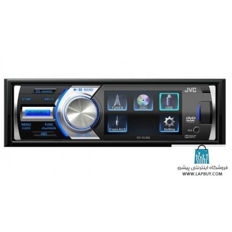 JVC KD-AV300 پخش کننده خودرو جی وی سی