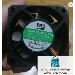 axial fan DA06025B12UG 60x60x25 mm 12V 0.7A فن ماینر