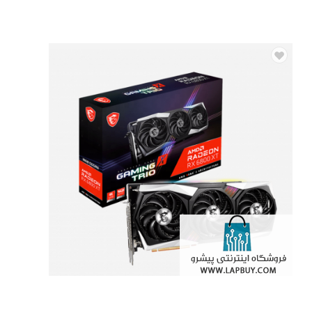 MSI Radeon RX 6800 XT GAMING X TRIO 16G Gaming Graphics Card For Desktop PC MSI RX 6800 XT کارت گرافیک