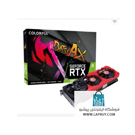 Colorful Battle AX RTX 3060 Ti 8G For Desktop Gaming Graphics Card کارت گرافیک