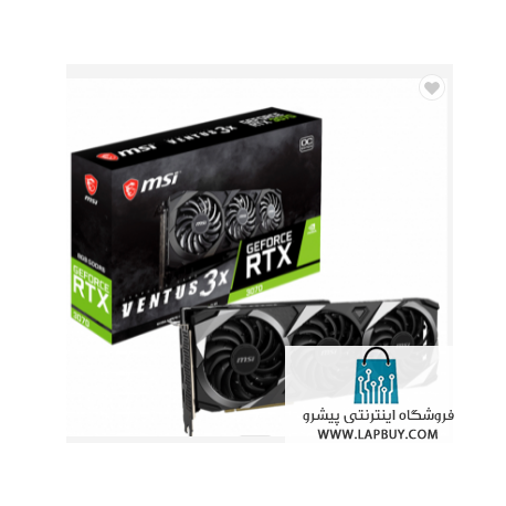 RTX 3070 VENTUS 3X OC 8G Gaming Card with 8GB GDDR6 14 Gbps Memory Speed Support OverClock PCI Express 4.0 کارت گرافیک