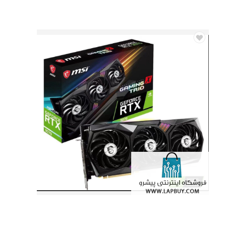 RTX 3070 GAMING X TRIO Gaming Graphics card with 8GB GDDR6 14 Gbps کارت گرافیک