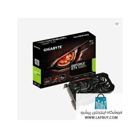 GIGABYTE GTX 1050TI 4GB OC GDDR5 GAMING Card In Stock کارت گرافیک