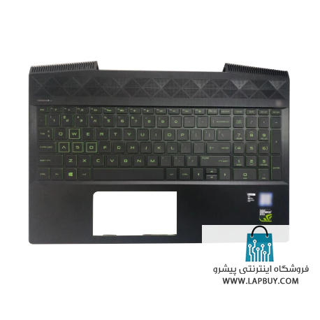 HP Pavilion 15-CX قاب دور کیبورد لپ تاپ اچ پی