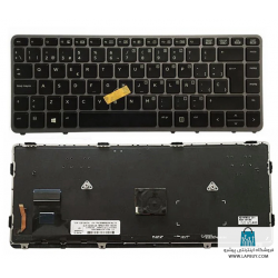 HP EliteBook 820 G2 کیبورد لپ تاپ اچ پی