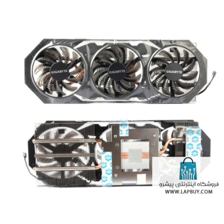 Heatsink Radiator GIGABYTE GV-N970WF3-4GD-GTX 970 فن کارت گرافیک