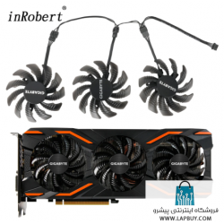 GPU Fan Gigabyte GeForce GTX 1060 1070 1080 Ti G1 1070Ti 1080Tiفن کارت گرافیک