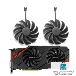 GPU Fan GIGABYTE GTX 1070 AORUS GTX 1070 RX 570 580 RX570 RX580 فن کارت گرافیک
