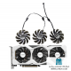 GPU Fan Gigabyte GeForce GTX 1660 SUPER AORUS 6G RTX2060 RTX3060 RTX3070 فن کارت گرافیک