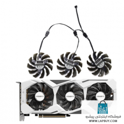 GPU Fan Gigabyte GeForce GTX 1660 SUPER AORUS 6G RTX2060 RTX3060 RTX3070 فن کارت گرافیک