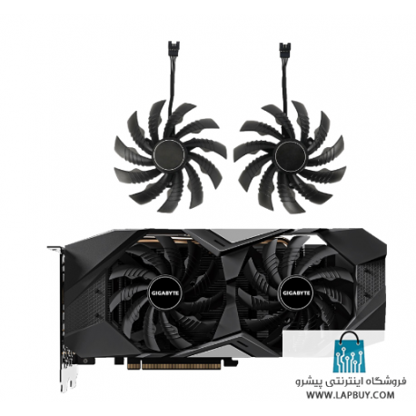 LTANDBR Ventilador De GPU De 87 Mm De 4 Pines CC 12 V 0.55 A PLA09215S12H RTX2080TI Para EVGA