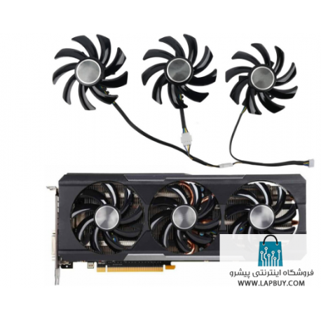 GPU Fan SAPPHIRE Radeon R9 390X 8GB Tri-X 290X 390 280X فن کارت گرافیک