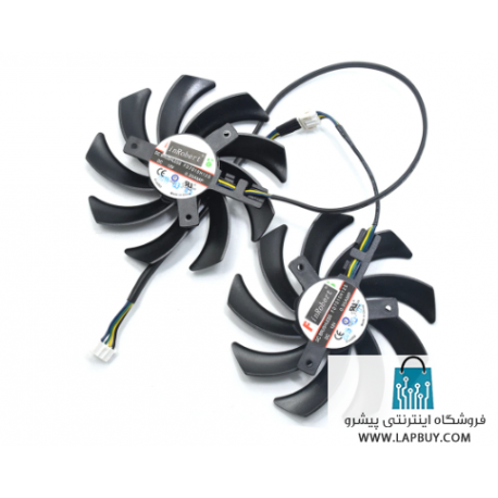 GPU Fan Sapphire R9 270X 280X HD7870 HD7950 HD7850 HD6850 فن کارت گرافیک