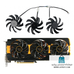 GPU Fan Sapphire Radeon R9 290X Tri-X OC R9 390 390X 8GB NITRO فن کارت گرافیک