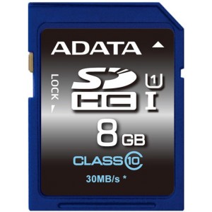 Adata Premier SDXC Cards-8GB کارت حافظه