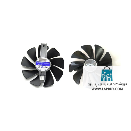 GPU Fan Sapphire NITRO RX480 8G RX 470 4G GDDR5 RX570 4G / 8G D5 RX580 8G OC فن کارت گرافیک