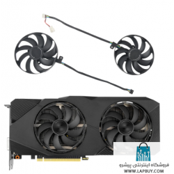 GPU Fan ASUS Dual RTX 2060 2070 2080 SUPER EVO فن کارت گرافیک