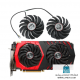 GPU Fan MSI GTX1080Ti 1080 1070 1060 RX470 480 570 580GAMING فن کارت گرافیک
