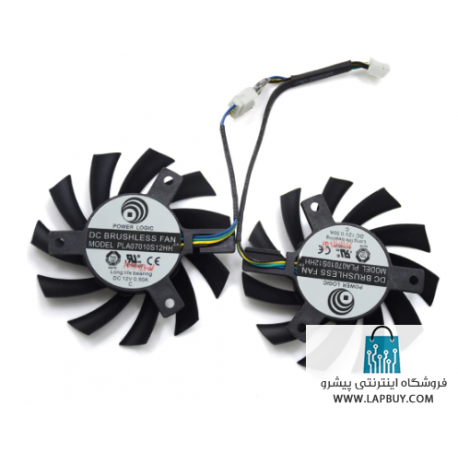 GPU Fan MSI R5770 Hawk - Radeon HD 5770 فن کارت گرافیک