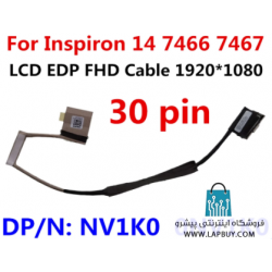 Dell Inspiron 14 7466 7467 کابل فلت لپ تاپ دل