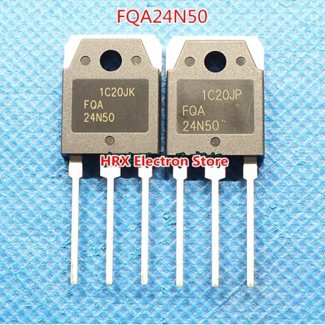 پاور ترانزیستور FQA24N50 24N50 MOS FET 500V 24A TO-3P