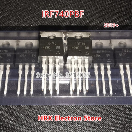 پاور ترانزیستور IRF740PBF IRF740 TO-220 400V 10A MOS FET