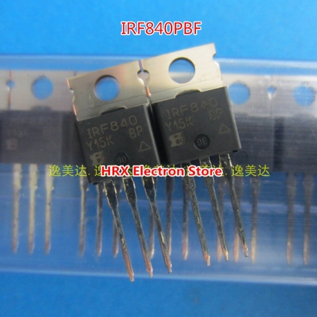 پاور ترانزیستور IRF840PBF IRF840 TO-220 500V 8A MOS FET