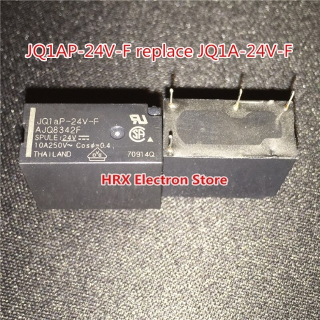 رله JQ1AP-5V-F replace JQ1A-5V-F JQ1AP-12V-F replace JQ1A-12V-F JQ1AP-24V-F replace JQ1A-24V-F 5A 4PIN