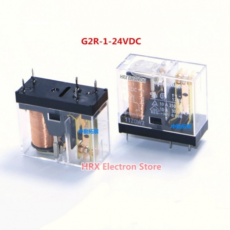 رله Relay G2R-1-5VDC G2R-1-12VDC G2R-1-24VDC 10A 5PIN