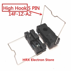 رله 5 PIN High Hook Relay Socket 14F-1Z-A2 For JQX-115F/G2R-1
