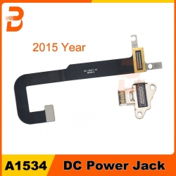 DC Power Board 821-00077-02 for Macbook Retina A1534 2015 جک برق مک بوک اپل