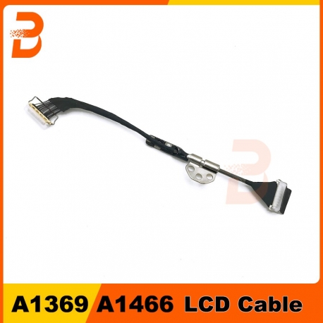 A1466 LCD LED LVDs Screen Flex Cable Macbook Air A1369 A1466 Left Hinge 2010-2017 کابل فلت تصویر مک بوک اپل